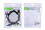 UGREEN Cablu de imprimare USB 2.0 AM la BM placat cu aur UG120 Cabluri imprimantă Lungime 3 Metri (UG120)