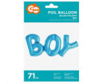 GoDan Balon folie inscriptie Boy pentru petreceri, albastru 71 cm GD606 Baloane folie (GD606)