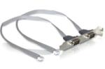 Delock slot bracket 2 x COM port with 2 mm pitch (41791)