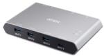ATEN 2-Port USB-C Gen 2 Sharing Switch with Power Pass-through (US3342-AT)