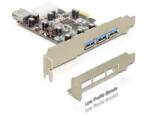Delock I/O DELOCK PCI-E -> 3x external + 1x internal USB 3.0 port (89281) (89281)