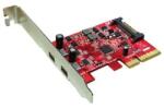 Roline PCI-Express USB 3.1 C kártya 2port (15.06.2143-10)
