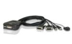 ATEN KVM Switch 2PC USB DVI (CS22D-A7)