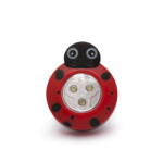  Lampă de veghe decorativă cu buton, model "Buburuză (20273A) - pcone