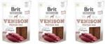Brit Jerky Snack Bar proteic cu carne de vânat 3x80g