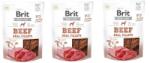 Brit Jerky Snack Fileuri de vită și pui 3x80g