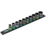 Wera 9607 Nuss-Magnetleiste B Impaktor 1 Dugókulcs készlet Metrikus 3/8 11 részes (05005451001) (05005451001)