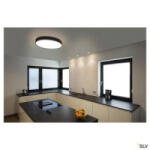 SLV (1007322) MEDO® 60 LED-es mennyezeti lámpa LED 39 W Fekete