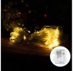 Aigostar B. V. Aigostar-LED Karácsonyi kültéri lánc 100xLED/8 funkció 3xAA 8x0, 6m IP44 meleg fehér B10303K3W (AI1319)