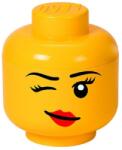 LEGO® Cutie depozitare 40311727 cap minifigurina fata, S, LEGO L40311727 (40311727)