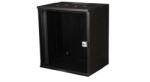 Equip Rack Szekrény - Falra Szerelhető - 12U - Fekete (EWM-12-5440-B)