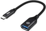 Conceptronic Cablu Conceptronic - ABBY18B (USB-C la USB-A, 10 Gbps, negru) (ABBY18B)