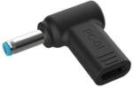 Conceptronic átalakító - ABBY15PC01 (USB-C to HP 4.5x3mm 18-20V, PD: 100W, fekete) (ABBY15PC01)