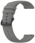 Techsuit Curea pentru Samsung Galaxy Watch 4/5/Active 2, Huawei Watch GT 3 (42mm)/GT 3 Pro (43mm) - Techsuit Watchband 20mm (W001) - Gray (KF239511) - forit