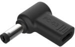 Conceptronic átalakító - ABBY15PC03 (USB-C to ACER/Universal 5.5x1, 7mm 18-20V, PD: 100W, fekete) (ABBY15PC03)