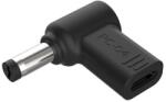 Conceptronic átalakító - ABBY15PC03 (USB-C to ASUS/Universal 5.5x2, 5mm 18-20V, PD: 100W, fekete) ABBY15PC04 (ABBY15PC04)