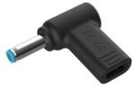 Conceptronic átalakító - ABBY15PC02 (USB-C to DELL 4.5x3mm 18-20V, PD: 100W, fekete) (ABBY15PC02)