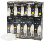  lED izzó E27 C37 ECO 7W neut, 10db (87-434)