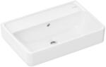 Hansgrohe Xanuia Q Kompakt kerámia mosdó 55x37 cm túlfolyóval és csaplyuk nélkül, fehér 60210450 (60210450)