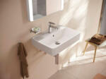 Hansgrohe Xanuia Q Kompakt kerámia mosdó 60x37 cm csapfurattal és túlfolyóval, fehér 60213450 (60213450)
