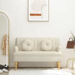 vidaXL vászonpad párnával 113 x 64, 5 x 75, 5 cm (372138)