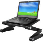 Járvány idejére X1 Laptoptartó állvány fekete