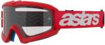 Alpinestars Vision Youth Blaze gyerek motokrossz szemüveg piros, átlátszó plexivel