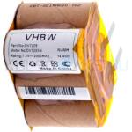 VHBW Cleaner Battery - 2000mAh, 7.2V, NiMH (WB-800118083)