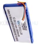VHBW Akkumulátor Moneual 12J003633 - 2800mAh, 12.8V, Li-ion (WB-800113815)