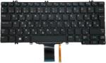 Dell Latitude 5280 5289 5290 7280 7290 7380 7389 7390 series WF8K3 háttérvilágítással (backlit) fekete magyar (HU) laptop/notebook billentyűzet gyári