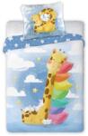 Faro Toys Gyermek ágynemű 135x100 + 60x40 cm Zsiráf