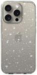 Mgramcases Crystal Glitter tok iPhone 16 Pro Max, ezüst