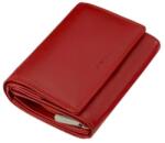 La Scala piros péntárca fedeles bőr dupla aprópénztartóval