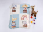 Mora LUMPY P93 pléd 80*110 05-blue - dobozos - minibrands