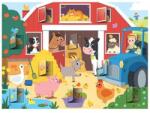 Galt Puzzle cu surprize - Distractie la ferma (20 piese) Puzzle