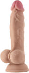 Shaft Dildo din Silicon cu Testicule Shaft Model A 24.1 cm Pine Dildo