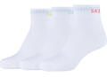 Skechers Sport zoknik 3PPK Wm Mesh Ventilation Quarter Socks Fehér 39 / 42