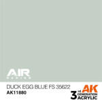 AK Interactive Duck Egg Blue FS 35622 Air Series 17 ml (AK11880)