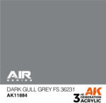 AK Interactive Dark Gull Grey FS 36231 Air Series 17 ml (AK11884)