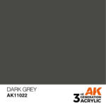 AK Interactive Dark Grey Acrylic Paint 17ml (AK11022)