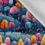 Takoy Téli softshell anyag színes fák