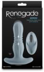 NS Novelties Vibrator cu miscare du-te/vino Renegade - Gemini - Gray Vibrator
