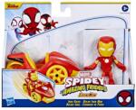 Hasbro Set vehicul si figurina Iron Man Spidey Prietenii Extraordinari (F1459_F3992) Figurina