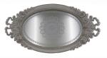 Romantic Home Tava din rasina cu oglinda Antique Grey (752-16069) Tava