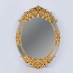 Romantic Home Oglinda perete Golden Roses 45 cm x 65 cm (751-12049)