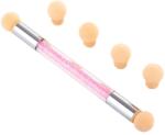 iGlowPro Pensula Baby Boomer cu Burete pentru Ombre