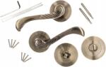 KOTARBAU Set mâner de ușă patina wc lock 110mm (ZSY0253)