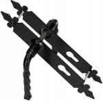 KOTARBAU Mâner de crin pentru poarta de intrare din fier forjat 90 mm pentru inserție (E687)