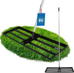 Kotarbau Nivelator manual pentru sol iarbă gazon teren grădină din oțel 90x30 cm (R256)