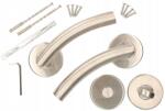 KOTARBAU Set de mânere de ușă 130mm inox wc escutcheon (K660)